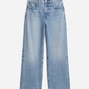 NWT Madewell The Perfect Vintage Wide-Leg Crop Jean, Size 27